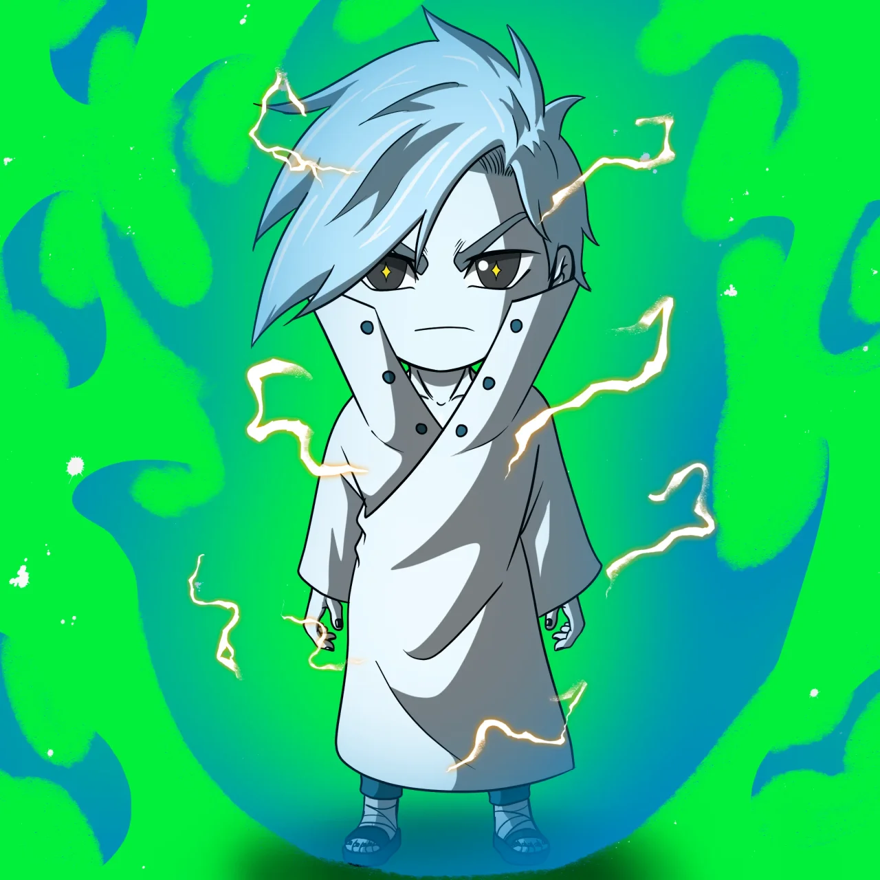 ALIEN #857. Version Chibi du NFT Alienzone.