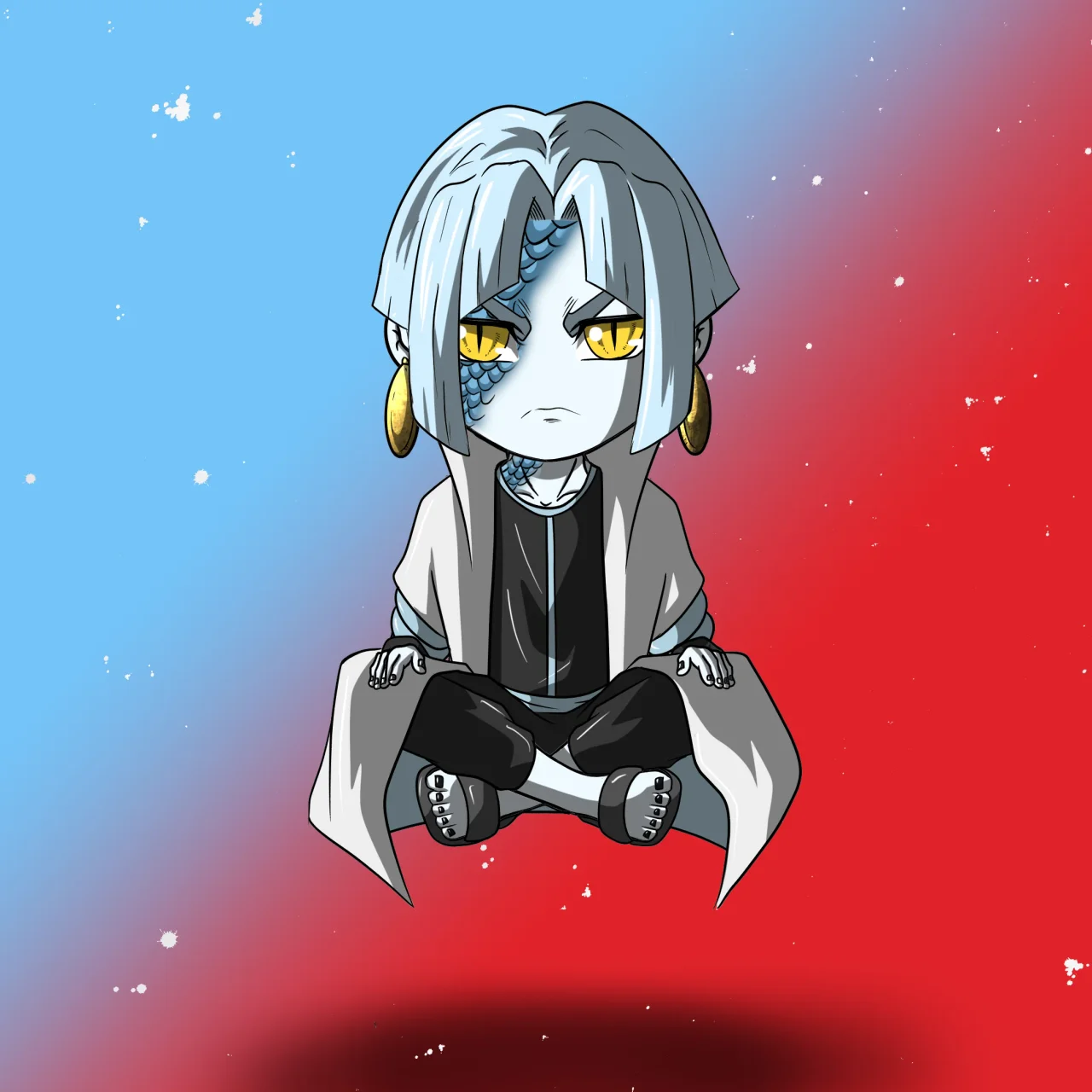 ALIEN #862. Alienzone NFT Chibi artwork.