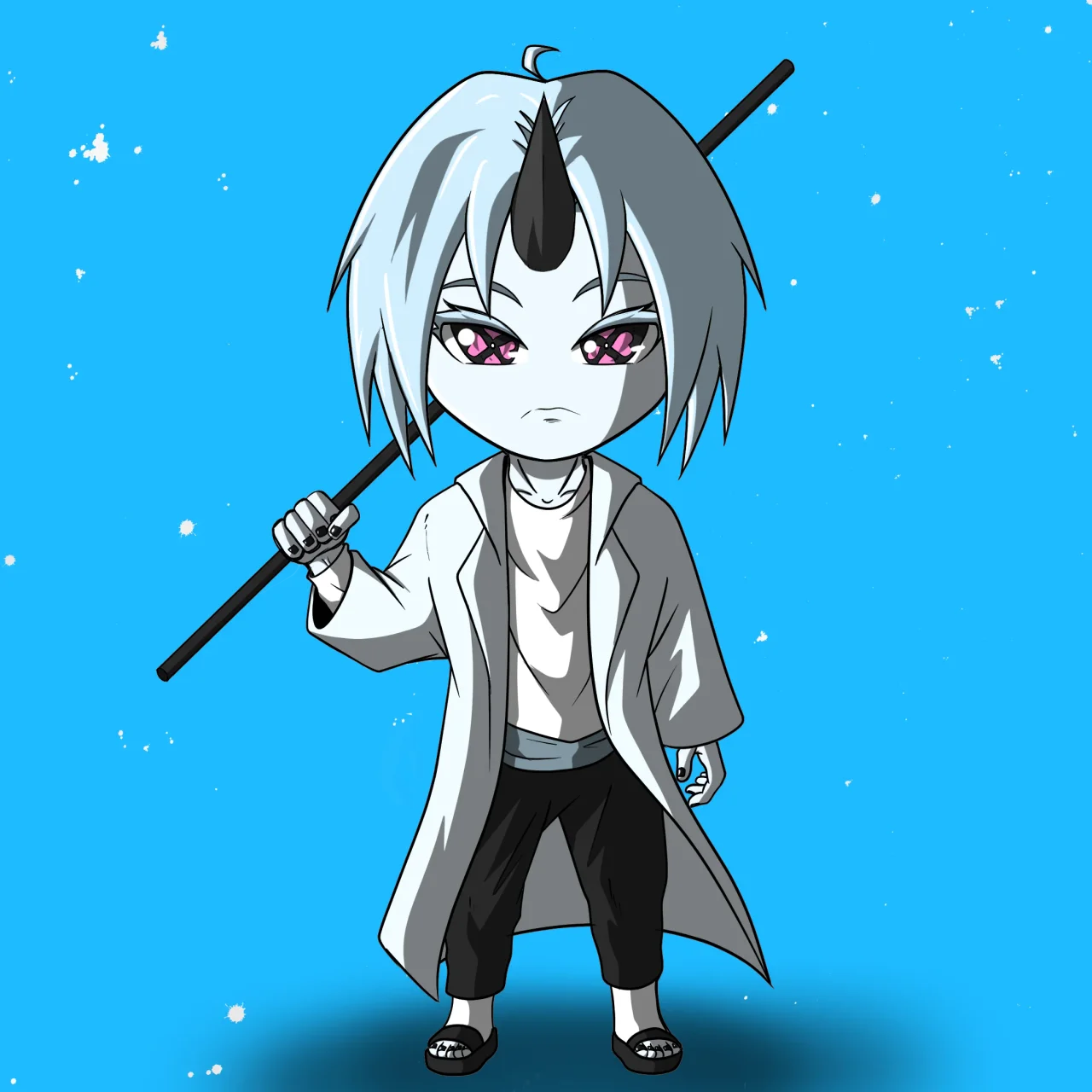 ALIEN #872. Version Chibi du NFT Alienzone.
