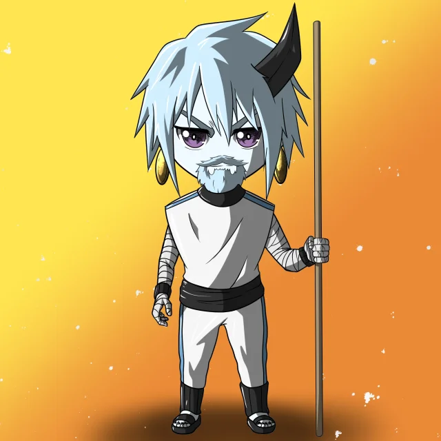 ALIEN #873. Alienzone NFT Chibi artwork.