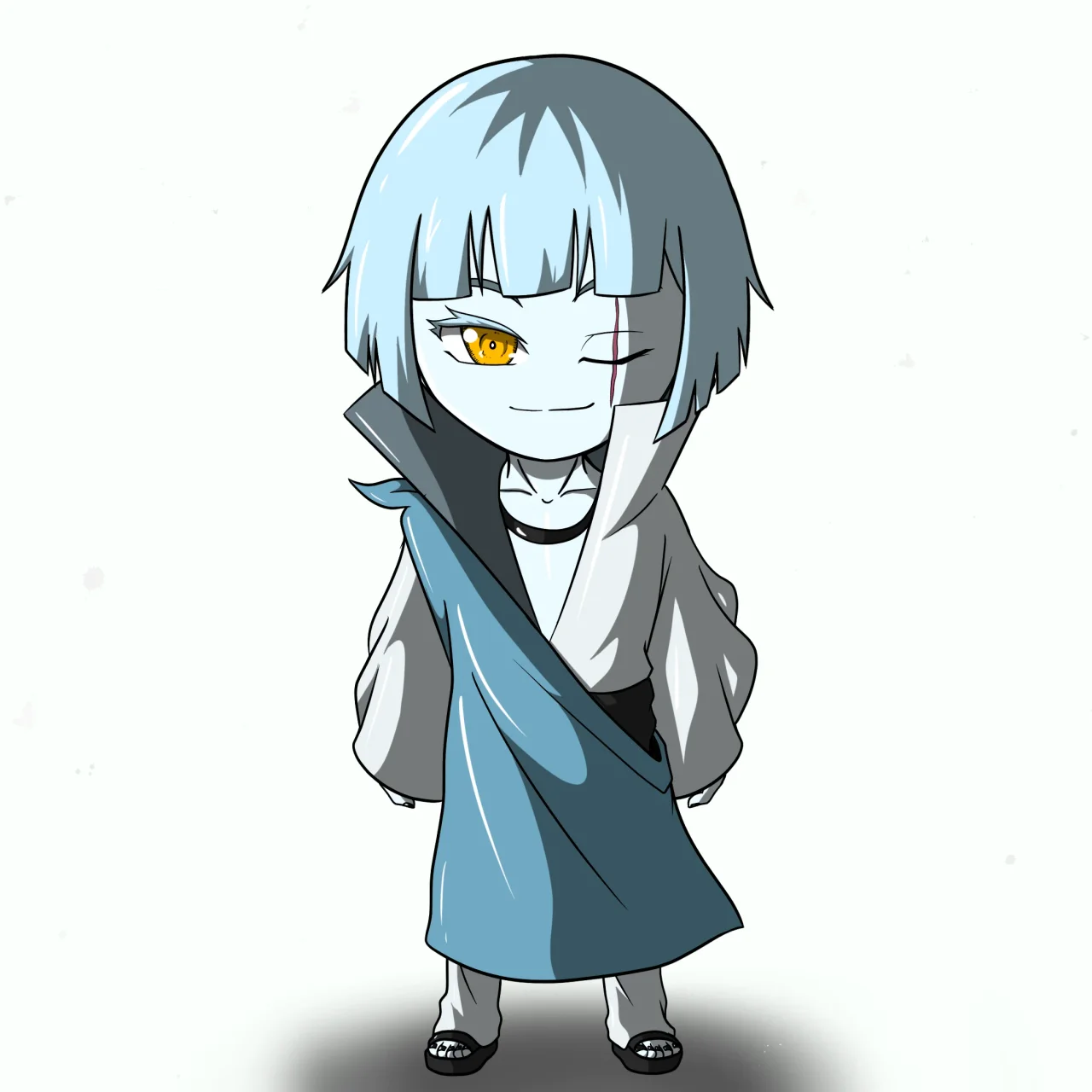 ALIEN #874. Alienzone NFT Chibi artwork.
