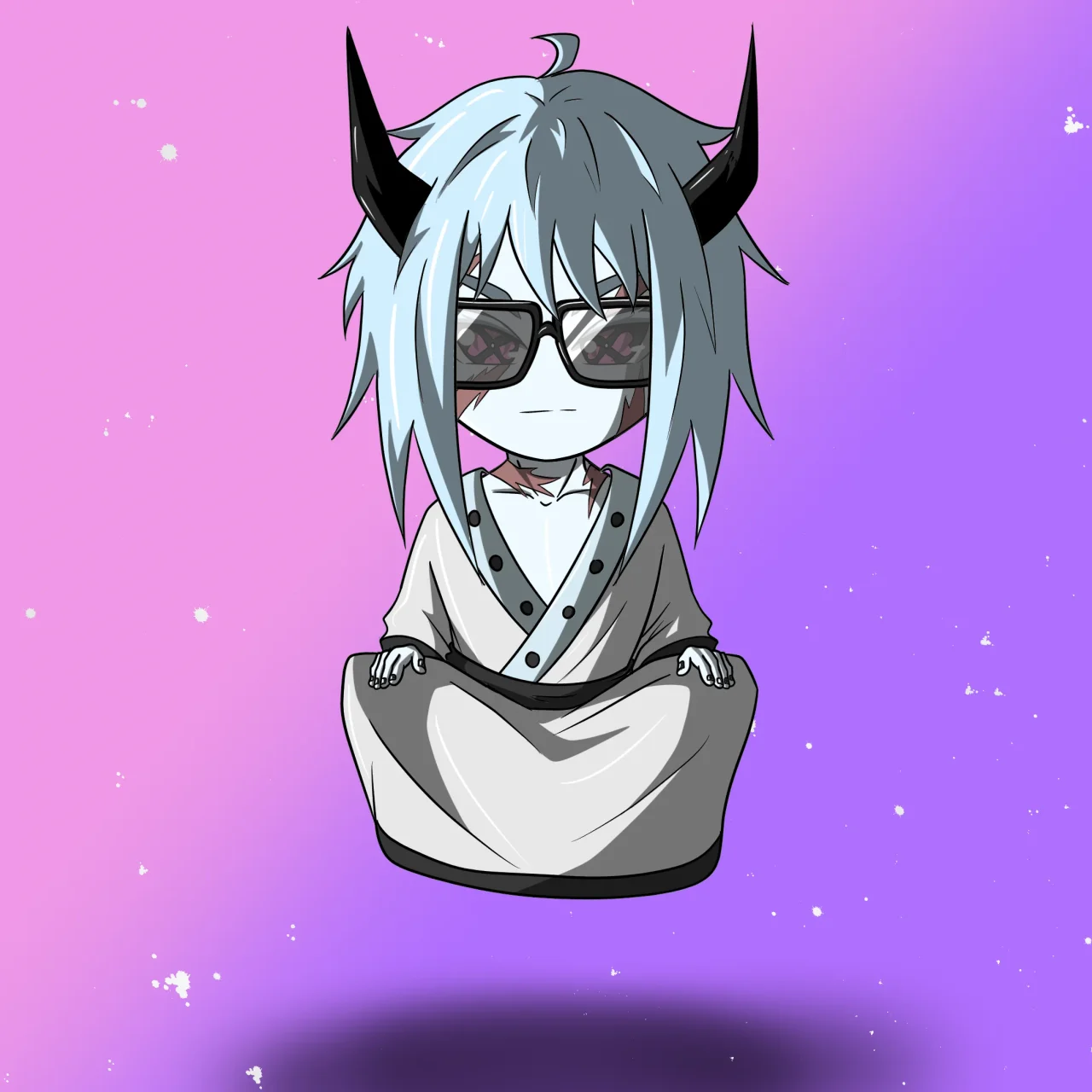 ALIEN #887. Alienzone NFT Chibi artwork.