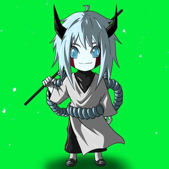 ALIEN #888. Alienzone NFT Chibi artwork.