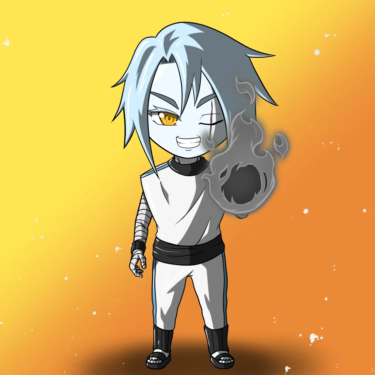 ALIEN #89. Alienzone NFT Chibi artwork.