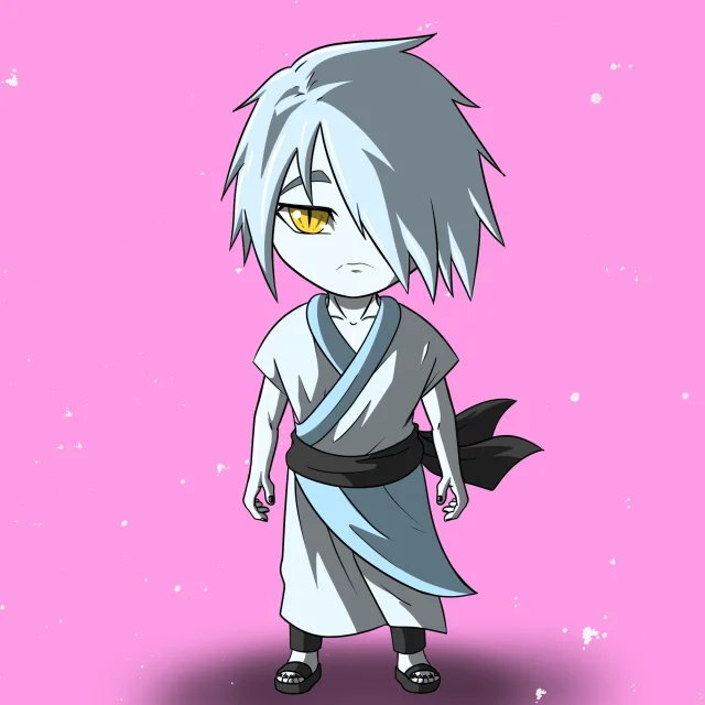 ALIEN #9. Alienzone NFT Chibi artwork.