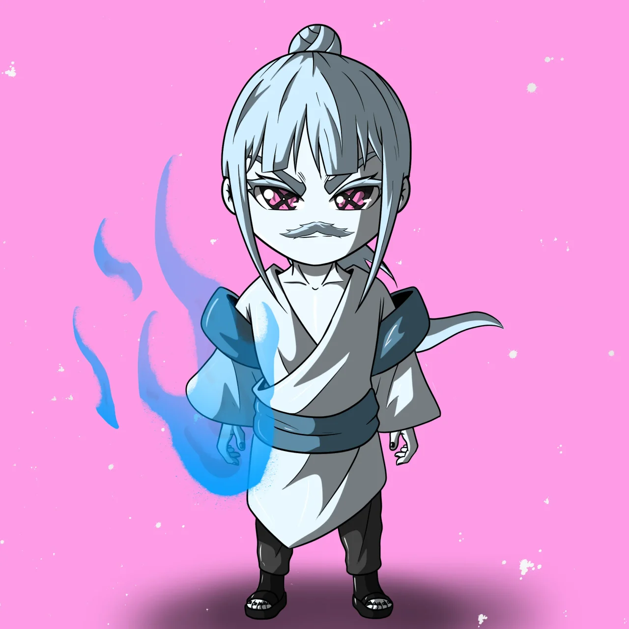 ALIEN #91. Alienzone NFT Chibi artwork.