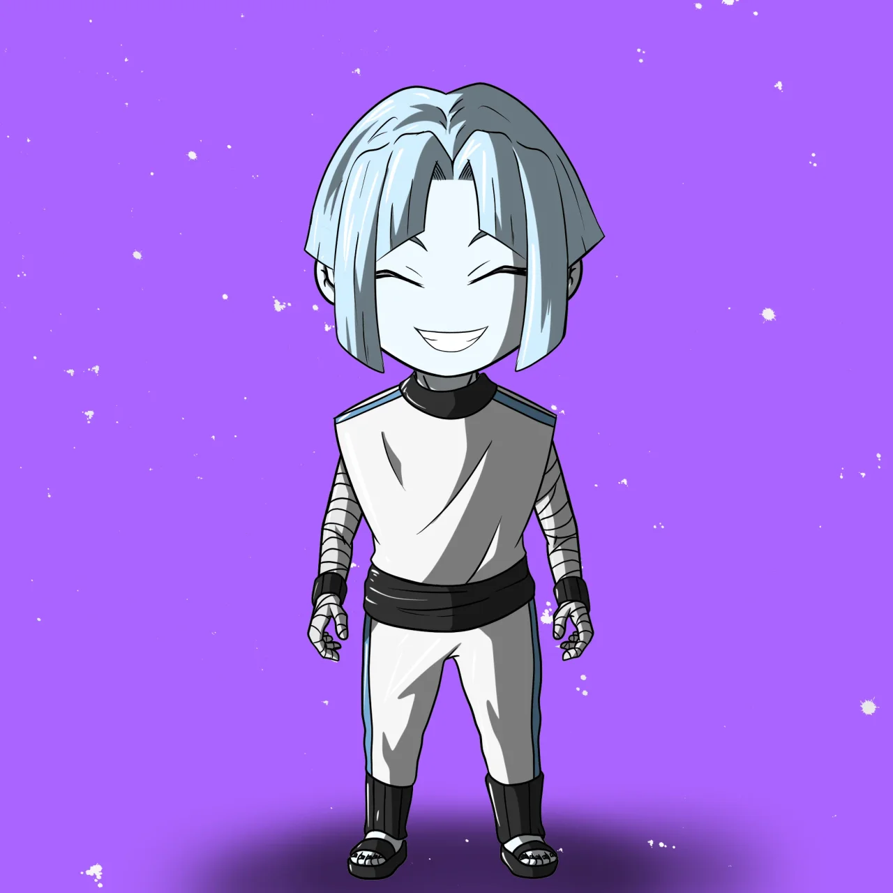 ALIEN #98. Alienzone NFT Chibi artwork.