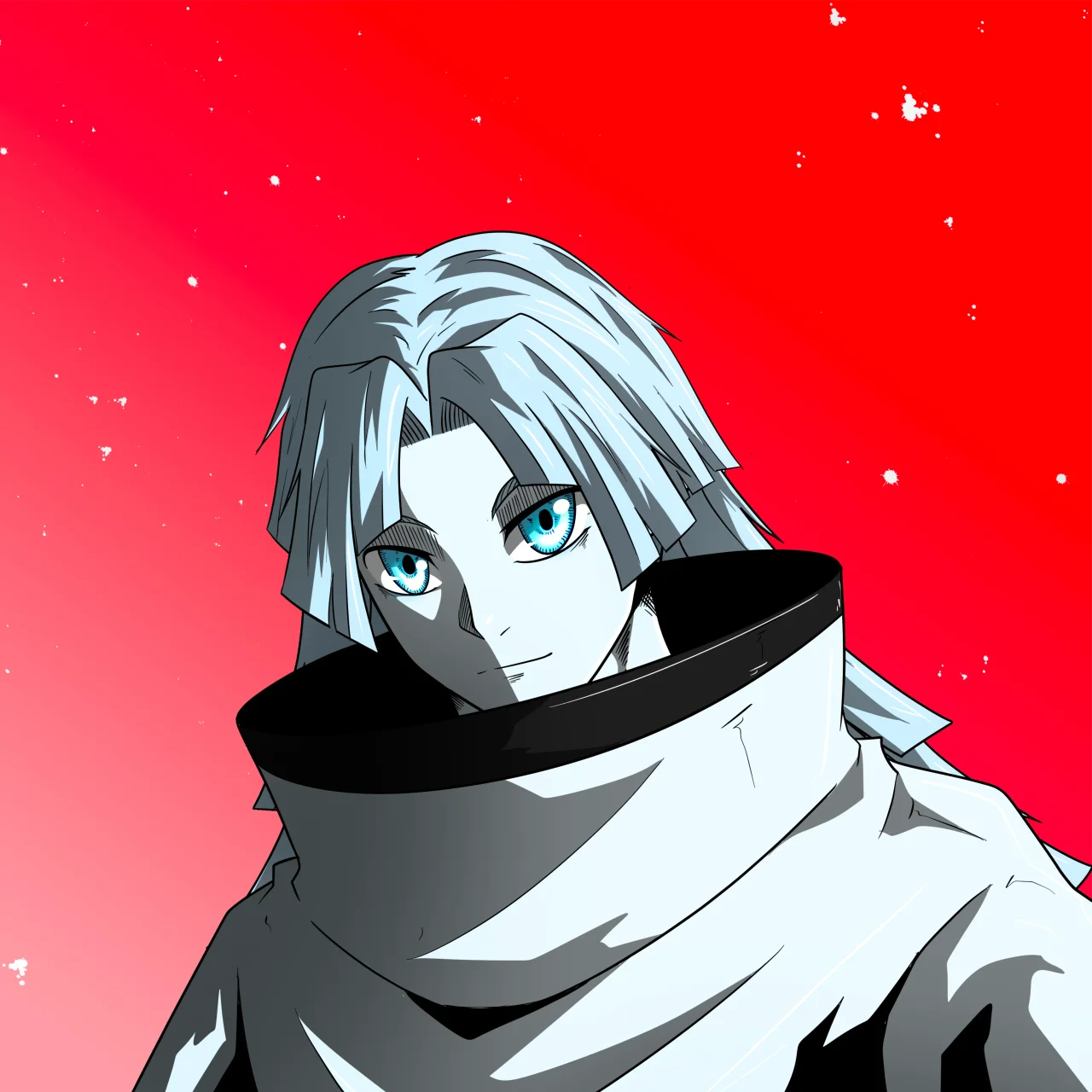 ALIEN #99. Alienzone digital collectible artwork. Eyes: Sêmoku; Hair: Zenbatsu II; Mark: None.